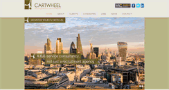Desktop Screenshot of cartwheel.co.uk